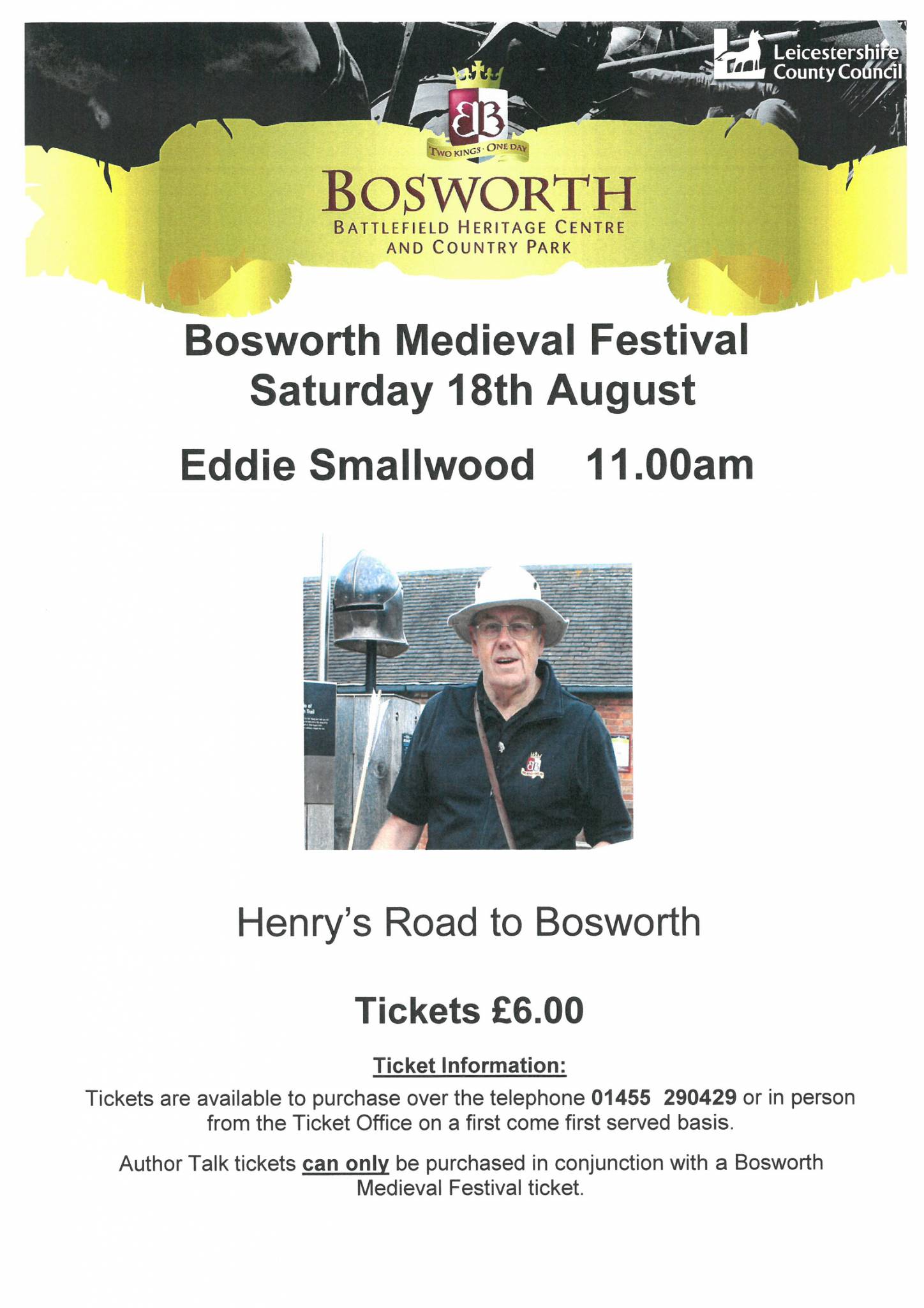 Eddie Smallwood: Henry's Road to Bosworth