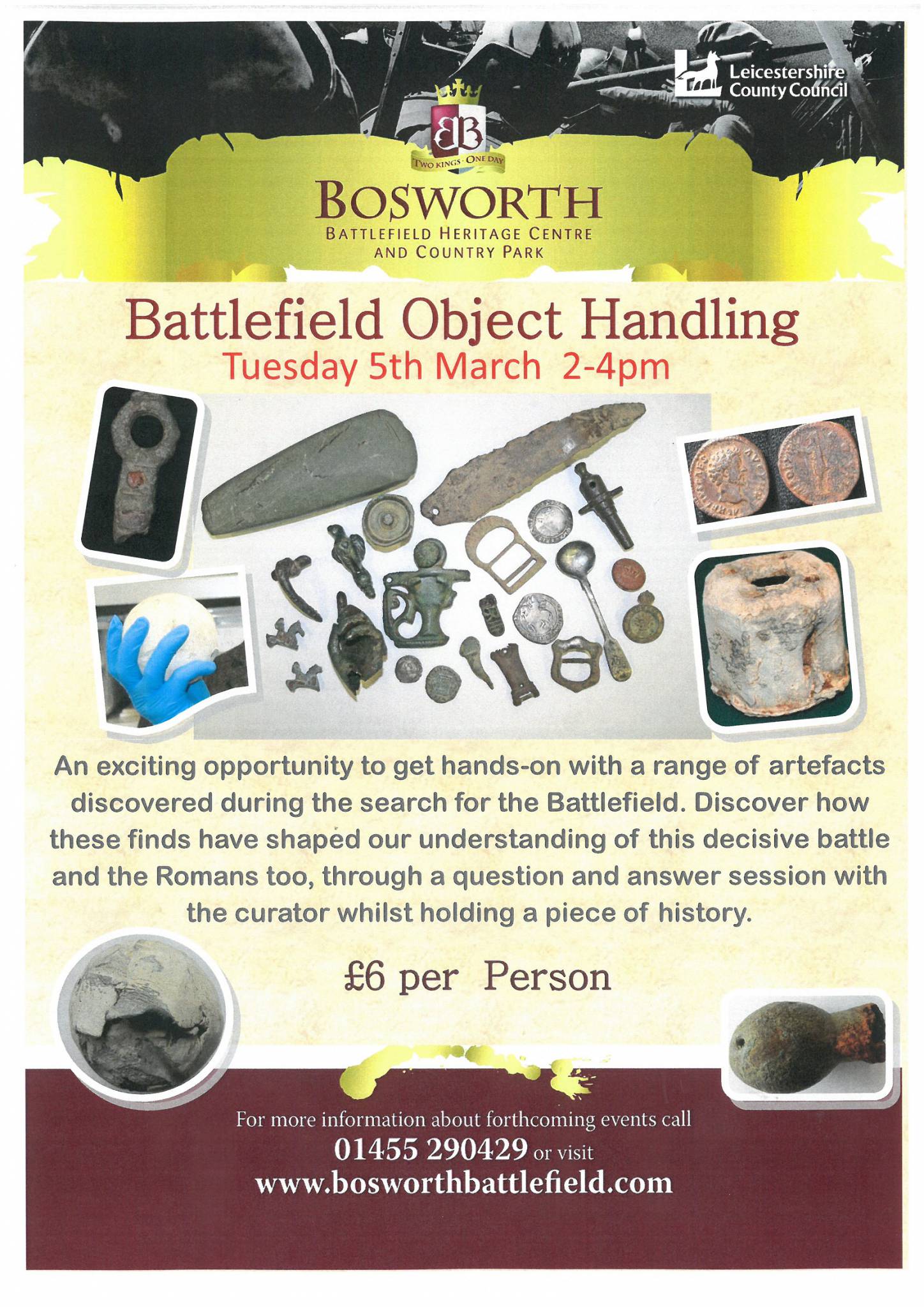 Battlefield Artefacts Handling Session