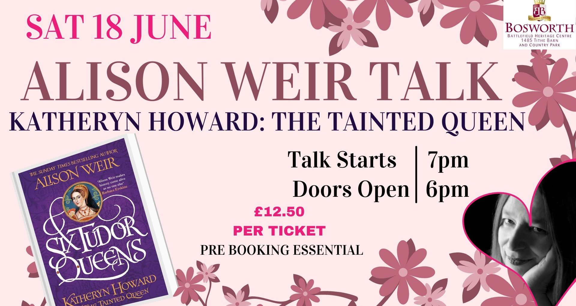 Alison Weir Talk: Katheryn Howard - The Tainted Queen