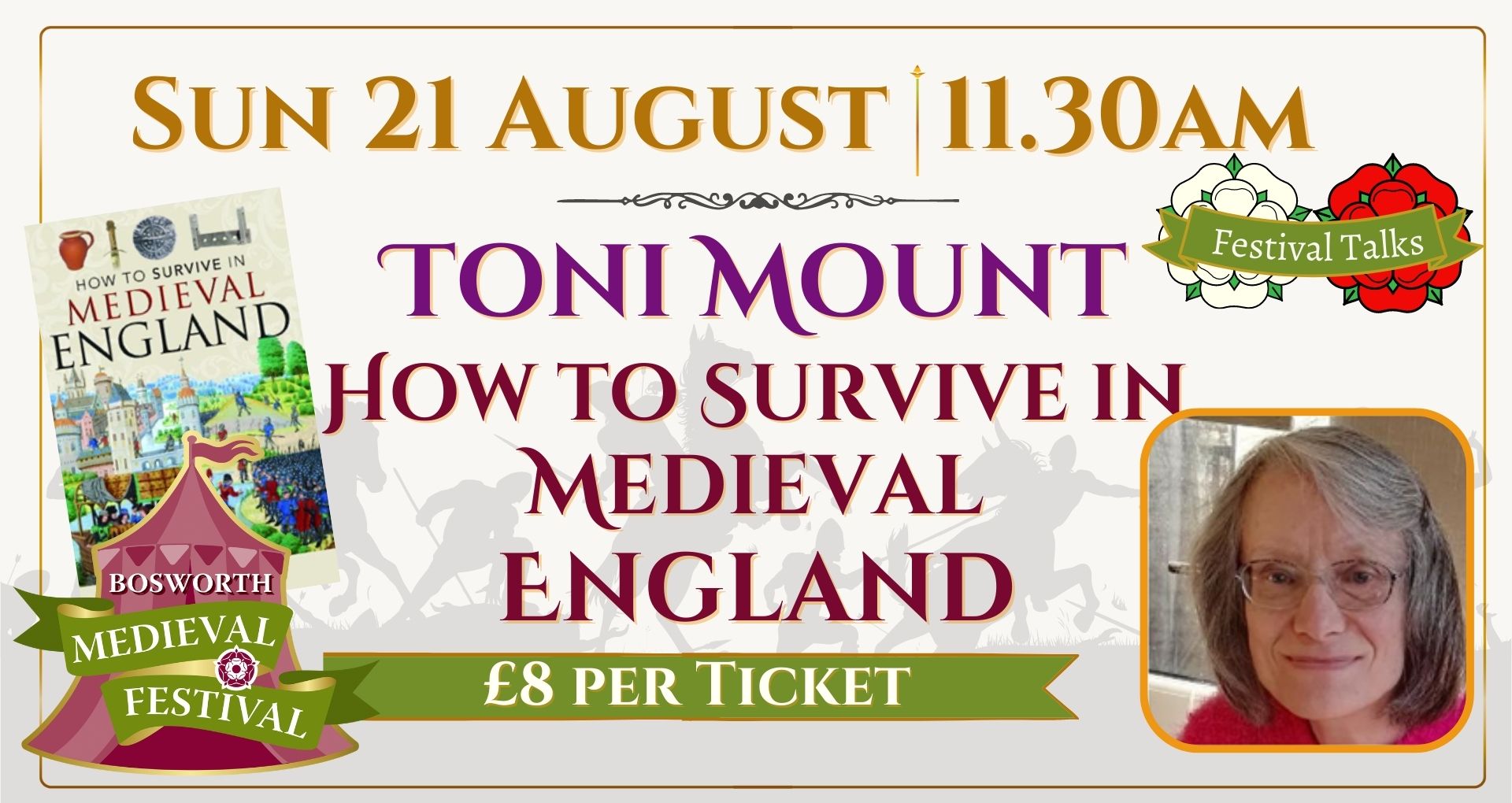 BMF Talk - Toni Mount - How to Survive in Medieval England