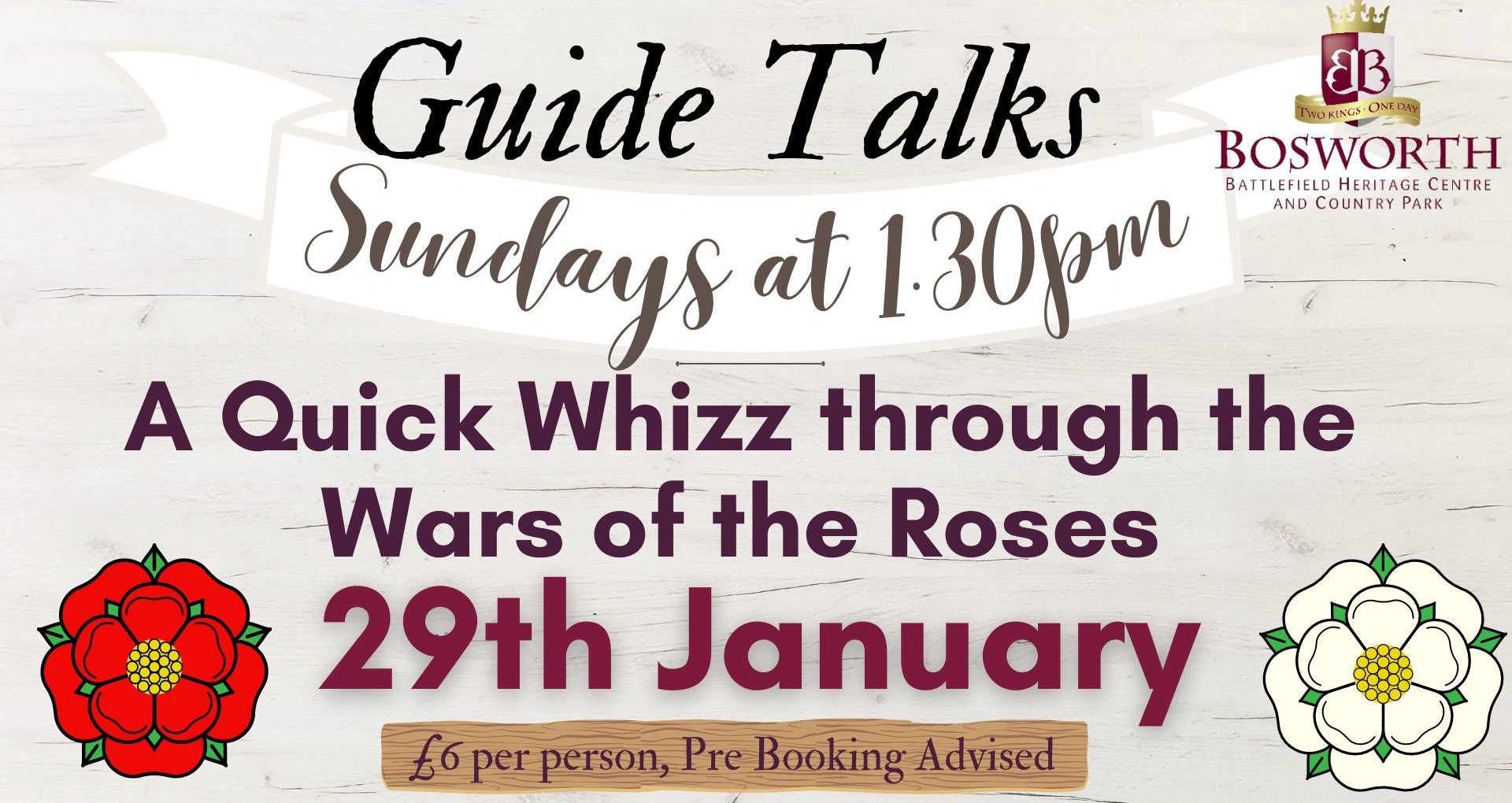 A Quick Whizz through the Wars of the Roses Talk