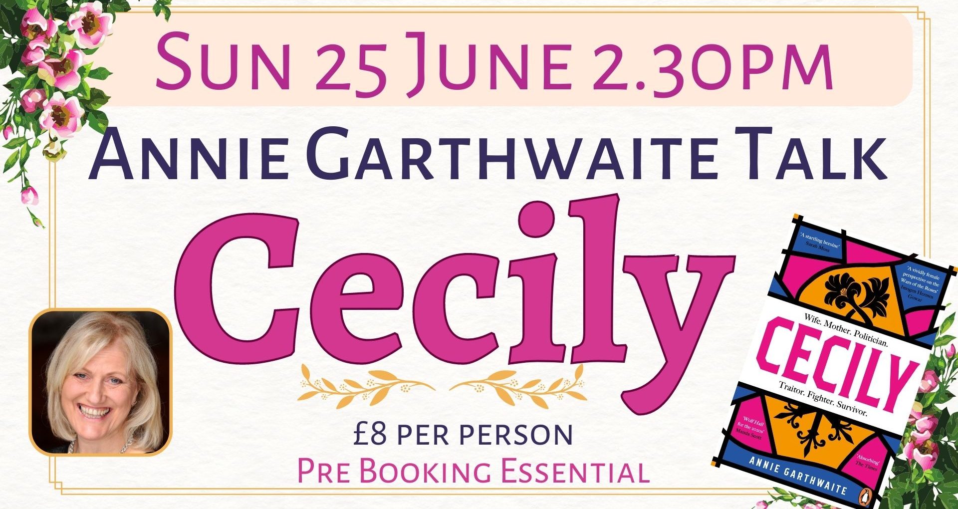 Annie Garthwaite Talk- Cecily