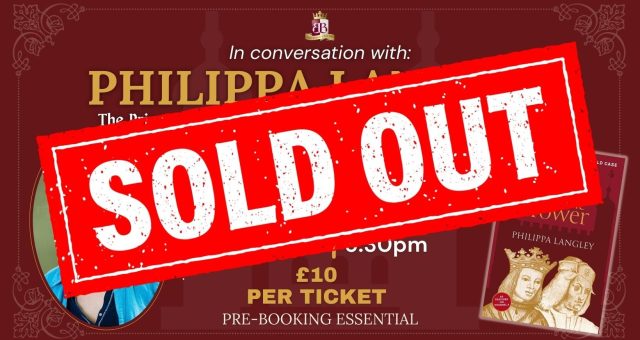 SOLD OUT – Philippa Langley – The Princes in the Tower: Solving History’s Greatest Cold Case