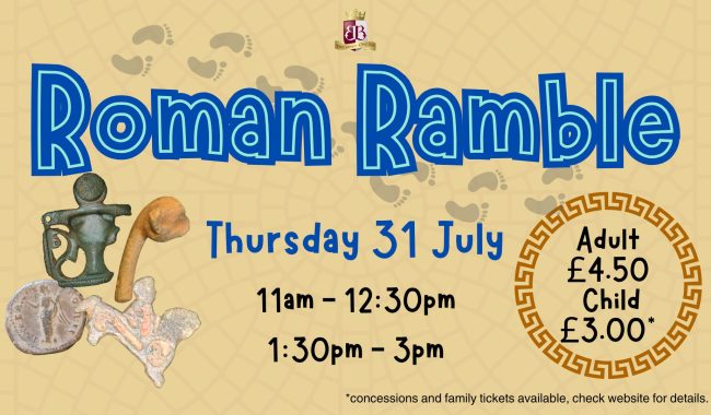 Roman Ramble Poster 1920 X 1080 Px 1 1 Aspect Ratio 650 380