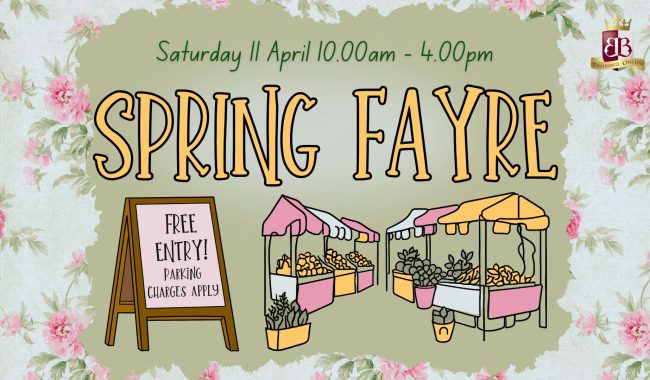 Spring Fayre 2026 Poster 1920 X 1080 Px Aspect Ratio 650 380