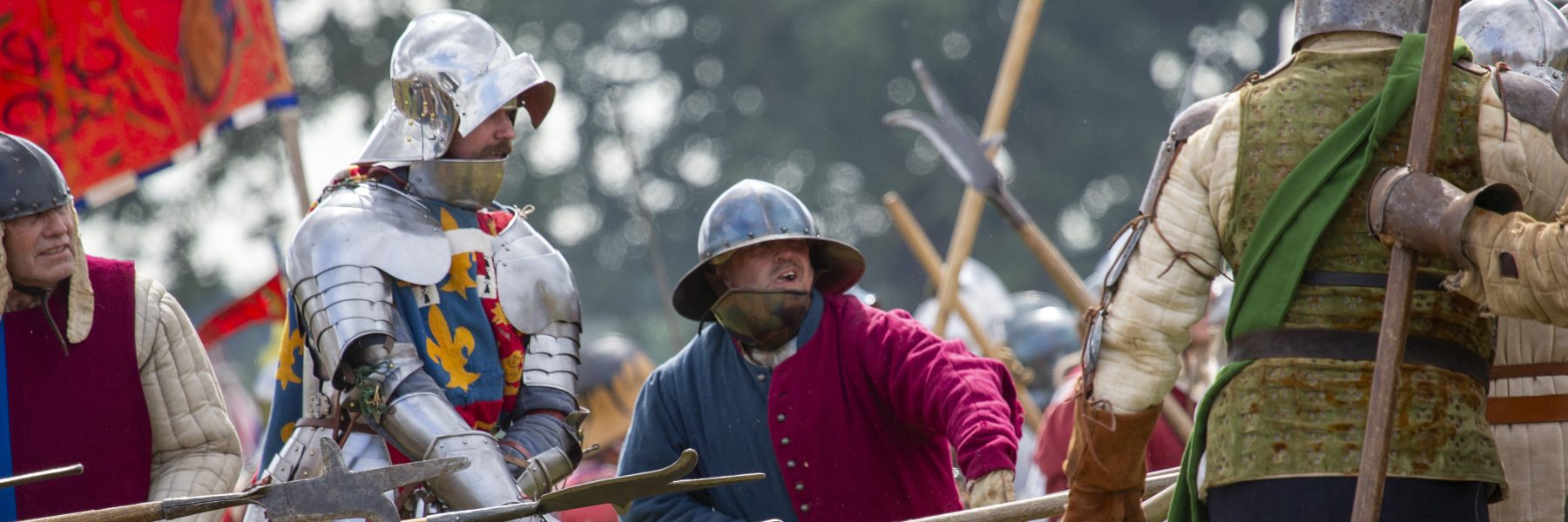 People in Medieval dress